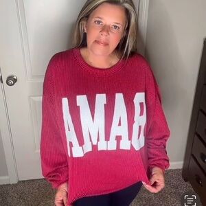 Bama Corded Sweatshirt